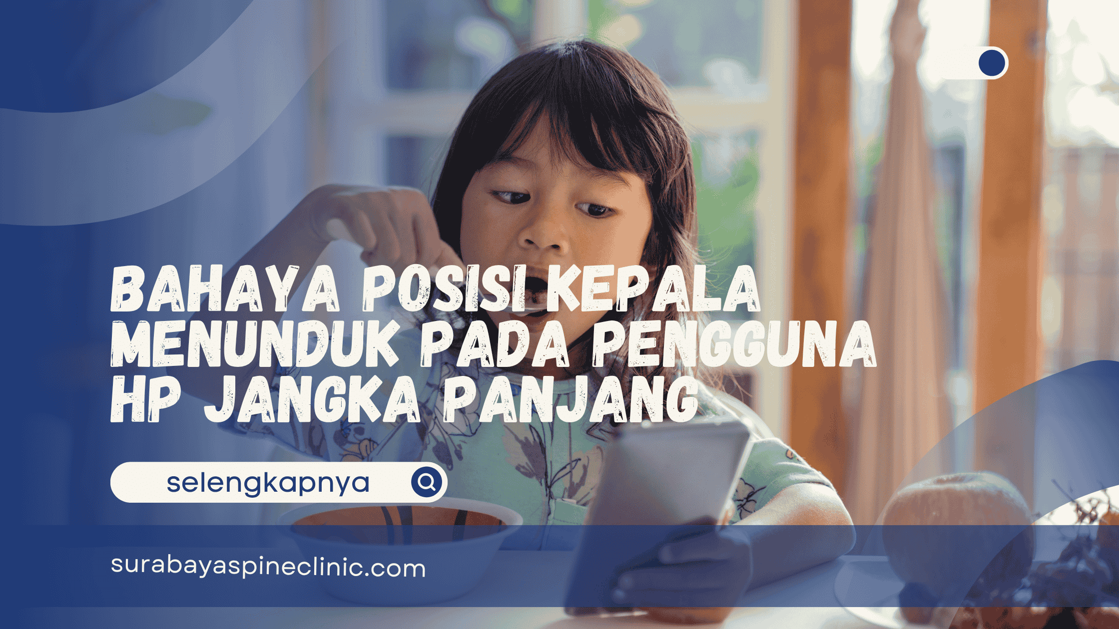 Bahaya Posisi Kepala Menunduk Pada Pengguna HP Jangka Panjang