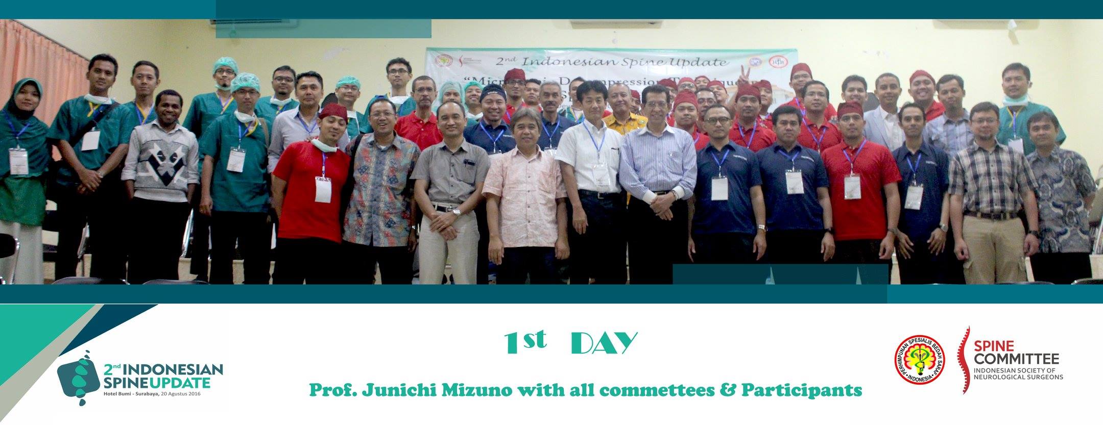 2nd Spine Update bersama Profesor Junichi Mizuno dari Jepang