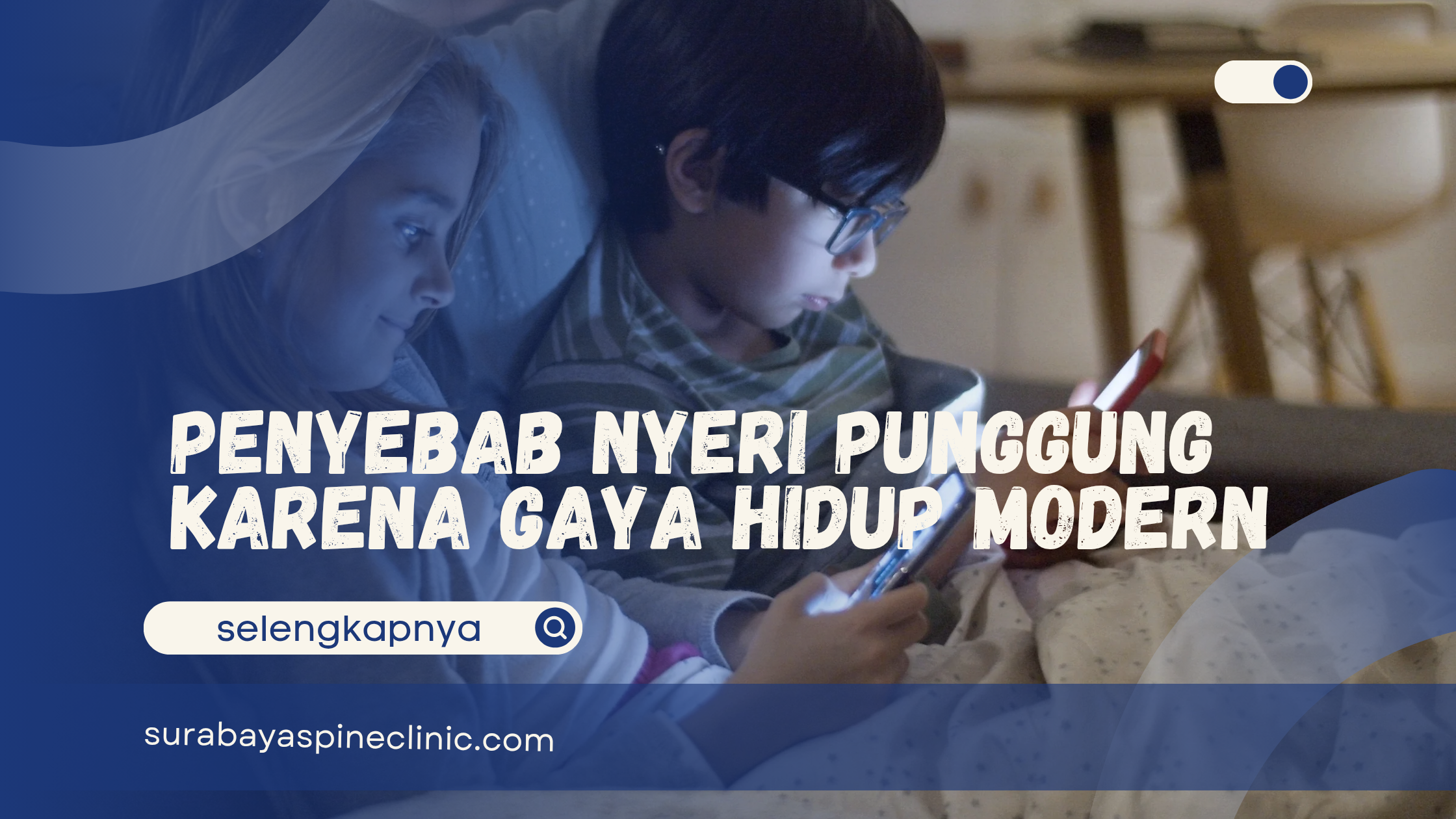 Penyebab Nyeri Punggung Karena Gaya Hidup Modern
