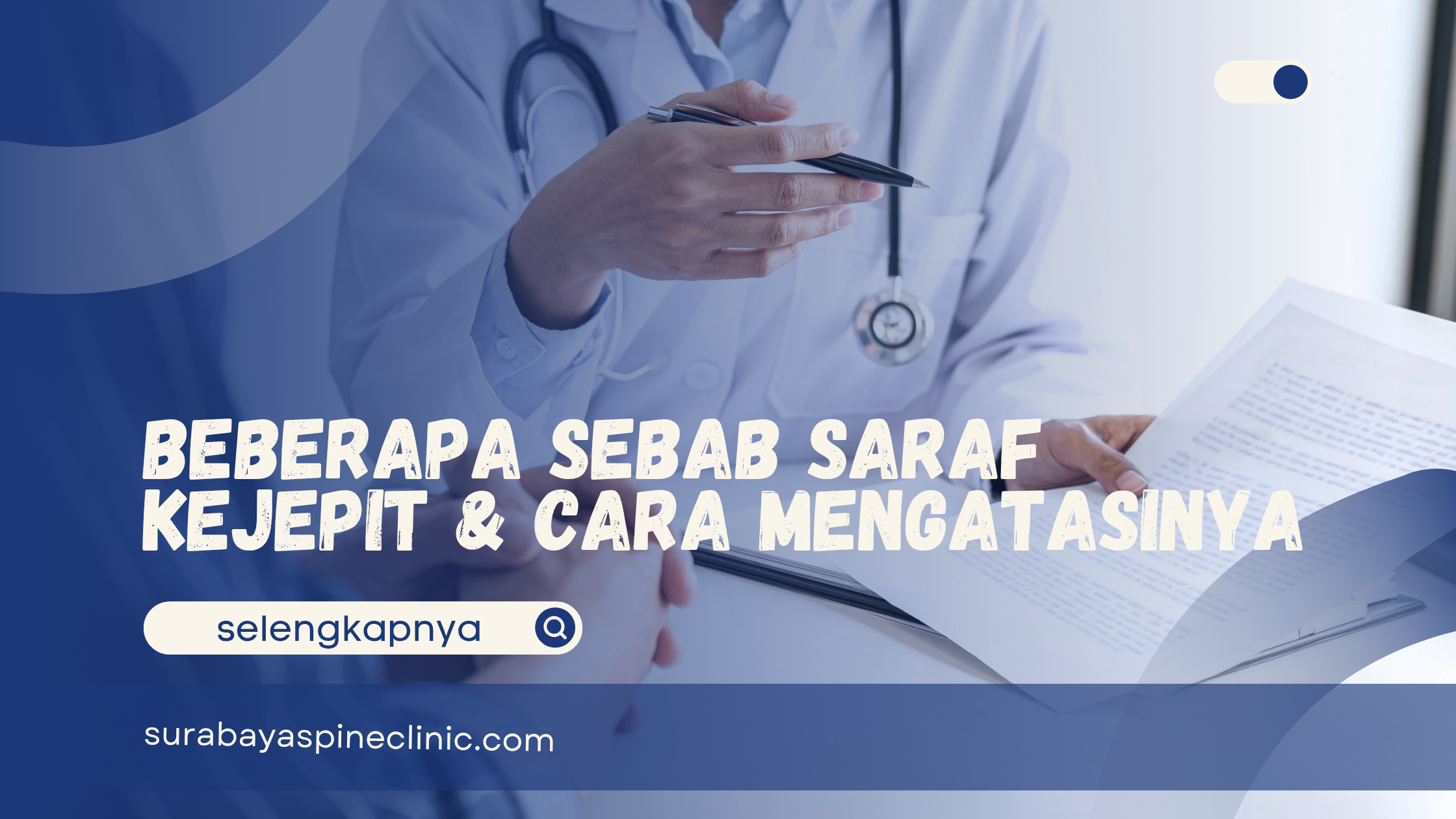 Beberapa Sebab Saraf Kejepit dan Cara Mengatasinya